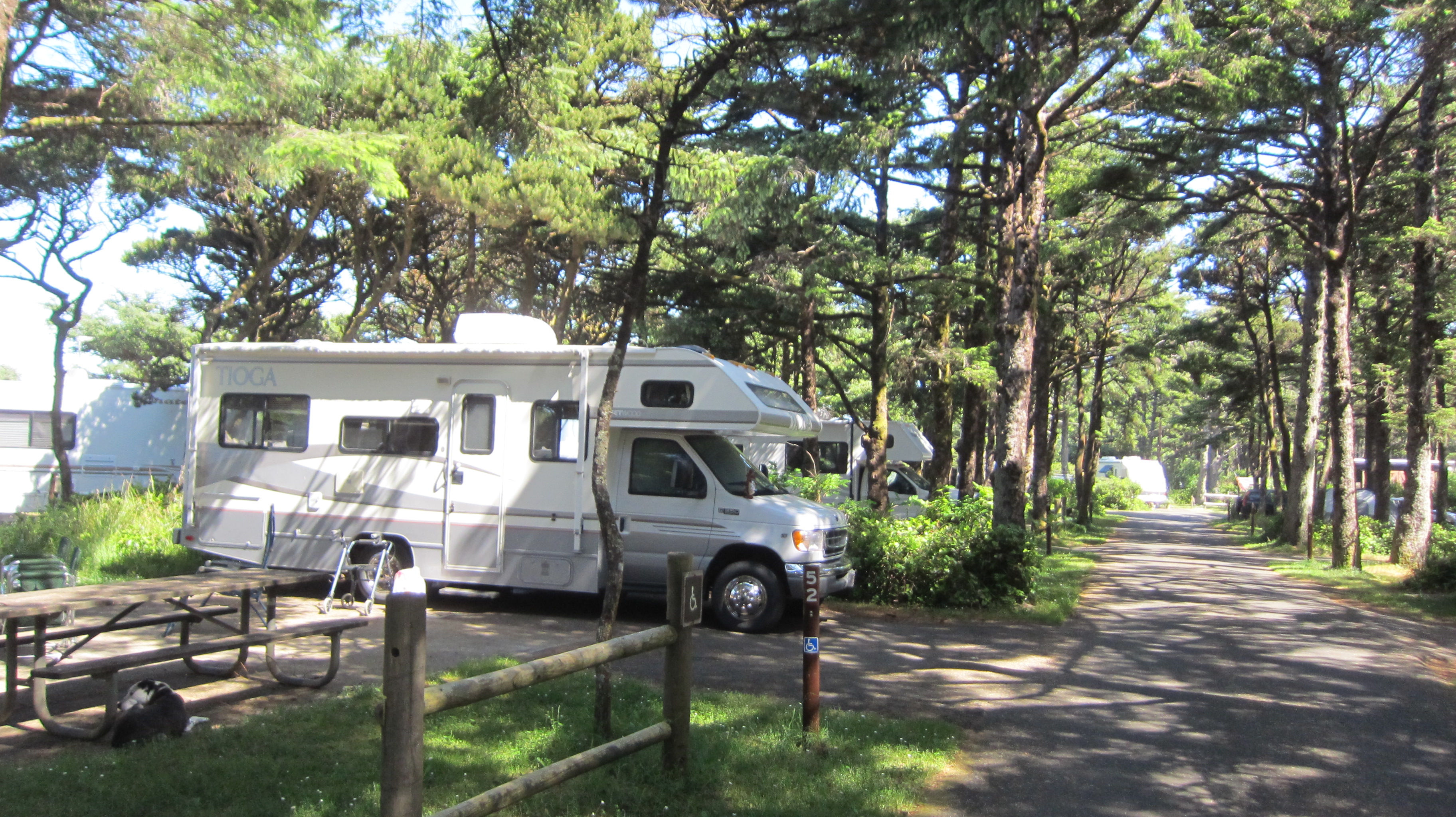 Beachside State Recreation Site Camping